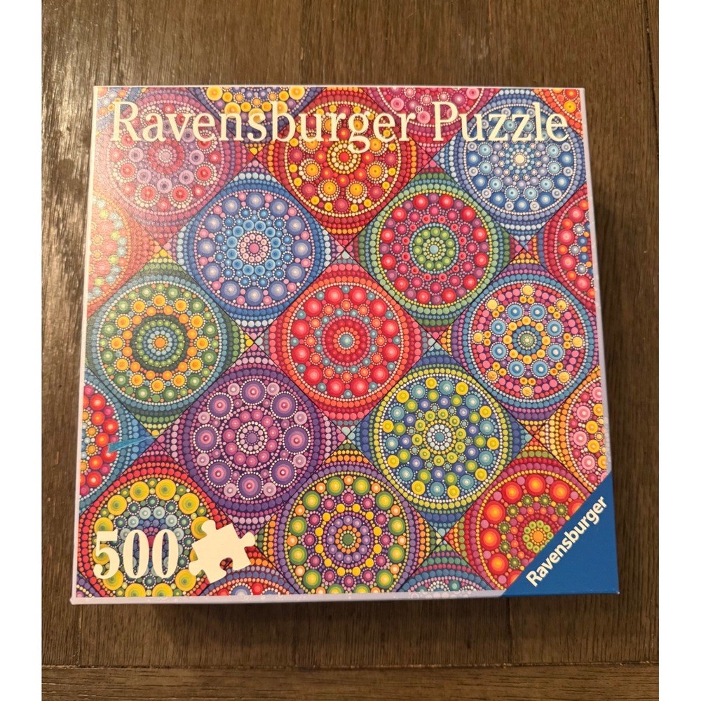 Ravensburger Magnificent Mandalas 500 Piece Puzzle Elspeth McLean 806942